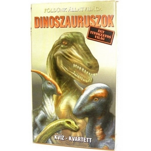 Kártya kvartett Dinoszauruszok