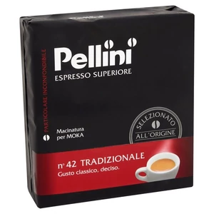 Kávé pörkölt őrölt 2x250 g PELLINI Tradizionale