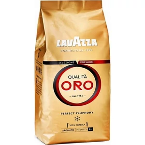 Kávé pörkölt szemes 1000 g LAVAZZA Qualita Oro