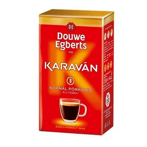 Kávé pörkölt,őrölt vákuumos csomagolásban 225 g DOUWE EGBERTS Karaván normál pörkölés