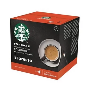 Kávékapszula 12db Starbucks by Dolce Gusto, Espresso Colombia Medium Roast