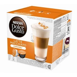 Kávékapszula 16dbos NESCAFE 16DB Dolce Gusto Latte Macchiato karamellás