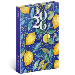 Képes Agenda 2026 Mágneses, Leaves 11×16cm Realsystem 2026 kollekció!
