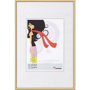 Képkeret 10x15cm New Lifestyle arany műanyag álló/fekvőKépkeret 690-KV015G