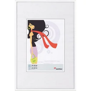 Képkeret 10x15cm New Lifestyle fehér műanyag álló/fekvő képkeret 690-KV015W