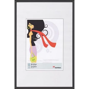 Képkeret 10x15cm New Lifestyle fekete műanyag álló/fekvőKépkeret 690-KV015B