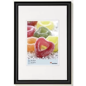 Képkeret 20x30cm Trendstyle fekete műanyag álló/fekvő képkeret KP030B