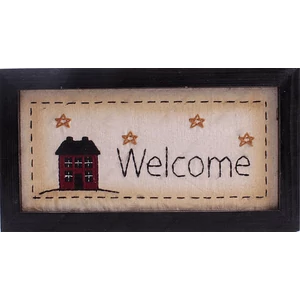 Képkeret goblen falidísz Welcome 