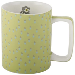 Bögre kerámia Pretty Retro Yellow Katie Alice: Yellow Pretty Retro