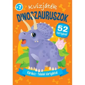 Kérdezz-felelek kártyákkal Dinoszauruszok Napraforgó könyvek