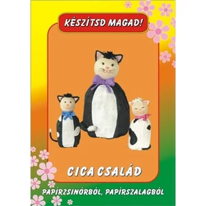 Kézműves csomag Cicacsalád 