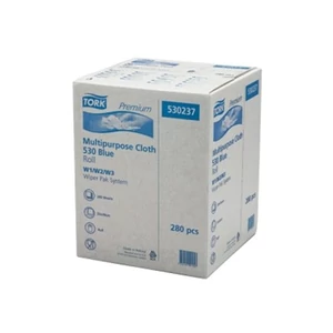 Törlőkendő tekercses oldószere TORK Premium Multipurpose 1rétegű W1/W2/W3 rendszer 530137