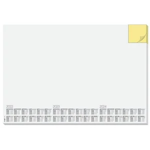 Könyökalátét Siegel 595x410mm, 3 éves tervezővel jegyzetfüzettel