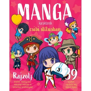 Könyv Manga karakterek csibi stílusban