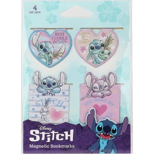 Könyvjelző mágneses Stitch 2 vegyes 4 db/bliszter Colorino