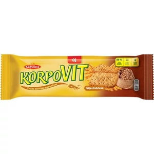 Korpovit keksz 174g GYŐRI teljes kiőrlésű