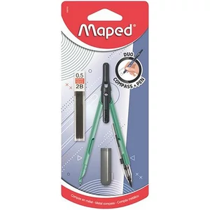 Körző heggyel 2in1 ceruzává alakítható MAPED „Compass Pen” vegyes színek