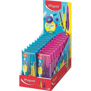 Körző Maped adapterrel Study Pop, vegyes színek Körzők, körző készletek és körzőhegyek