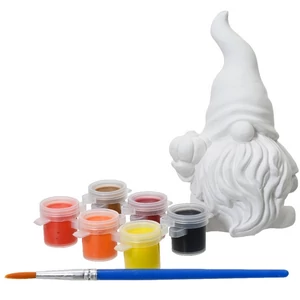 Kreatív festő készlet 24' manó + festék+ ecset+ecsettál 15.2cmx14.5cmx7.5cm sdkae