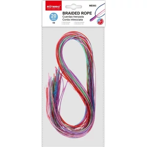 Kreatív fonal Scobidoo 1m 20db-os színes 25