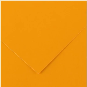 Kreatív papír 50x65 Canson Vivaldi 250g 42 neon narancs 