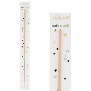 Party banner Rosegold csillagszóró-30cm -es