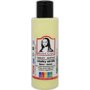 Krétafesték 70ml Südor Mona Lisa matt szín -Lemon kanárisárga SD170-02