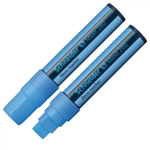 Krétamarker Schneider Maxx 260 5-15mm v.kék folyékony kréta Írószerek SCHNEIDER 126010
