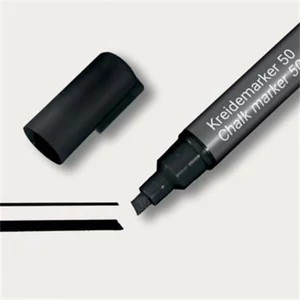 Krétamarker folyékony Sigel vágott hegy, 1-5 mm fekete