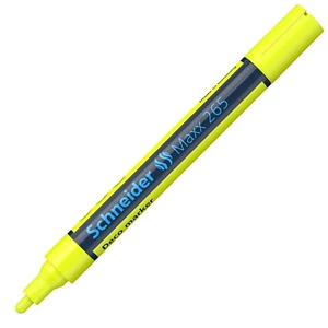 Krétamarker Schneider Maxx 265 2-3mm sárga folyékony kréta TSC265S