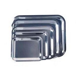 Tálca fém krómozott 40x32.5cm 1DB