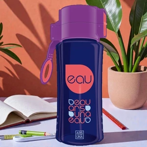 Kulacs Ars Una 450ml 21' AU lila/sötétkék 54740747 Biztonságizáras PBA mentes