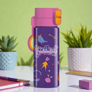 Kulacs Ars Una 450ml 24'' Enchanted lila 55023504 Biztonságizáras PBA mentes
