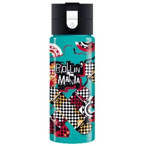 Kulacs Ars Una 475ml Rollin’ Mania (5228) - 23' gördeszka 55022286 Biztonságizáras PBA mentes kula