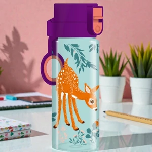 Ars Una Kulacs 475ml 24' My Secret Garden őzike 55023399 Biztonságizáras PBA mentes