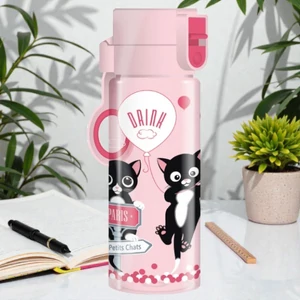 Ars Una Kulacs 475ml 20 Think Pink - cicás 55020039 Biztonságizáras PBA mentes