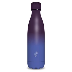 Kulacs Ars Una 500ml Duplafalú Fémkulacs Blue-Purple 55811491 Biztonságizáras PBA mentes kula
