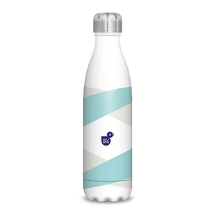 Kulacs Ars Una 500ml Duplafalú Fémkulacs Striped (5172) 22 55811729 Biztonságizáras PBA mentes kula