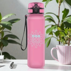 Kulacs Ars Una 600ml 24 Matt Light Pink 55791373 Biztonságizáras PBA mentes