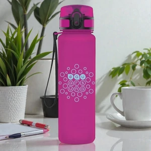 Kulacs Ars Una 600ml 25 Matt Magenta 55791380 Biztonságizáras PBA mentes