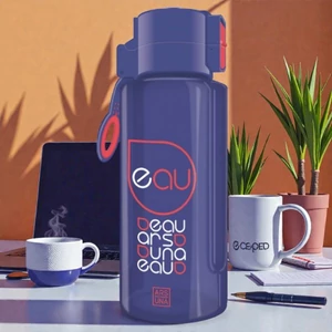 Kulacs Ars Una 650ml 21' AU kék/s.lila 94758481 Biztonságizáras PBA mentes