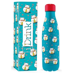 Kulacs fém 500ml Lucky Cat  Olasz kulacs kiváló minőség