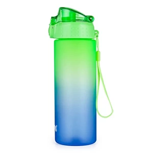 Kulacs OXY CLICK600 ml Ombre kék-zöld BPA-mentes 