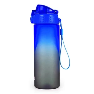 Kulacs OXY CLICK  600 ml Ombre fekete-kék BPA-mentes 