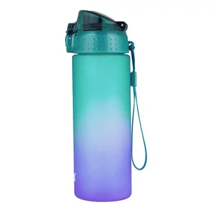 Kulacs OXY CLICK 600 ml Ombre lila-zöld BPA-mentes 