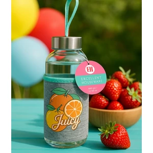Kulacs üveg 400ml 3féle kpmisk '25