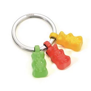 Kulcstartó 3 charm dísszel TROIKA Haribo