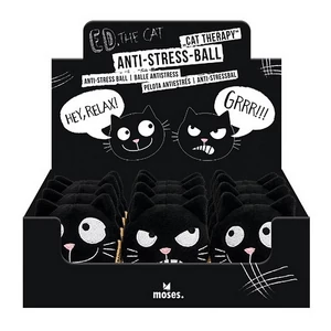 Anti-stressz labda cicás Moses Verlag, plüss 6,6x7,5x5,5 cm