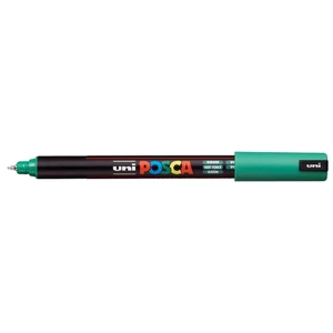 Decormarker UNI-BALL Posca 0,7mm vízbázisu akril marker zöld Írószerek UNI Posca PC-1MR
