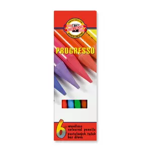 Lakkba foglalt Színes ceruza Koh-I-Noor 8755/6db készlet Progresso Művészeti termék - grafitrúd